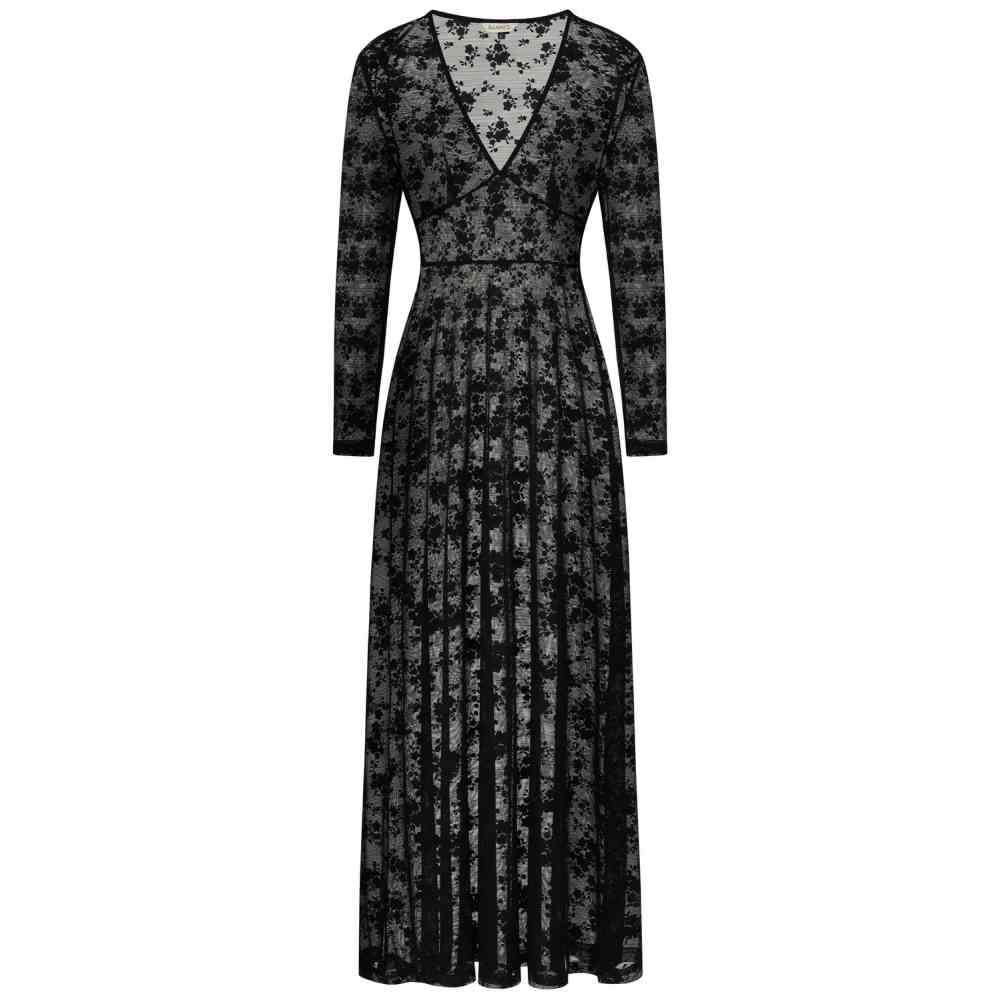 Banned - Florence Lace Maxi long dress - Black